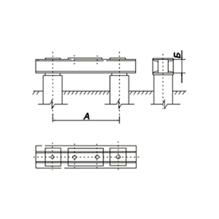 Grillage P2-56-30-2 (hot-dip galvanized)