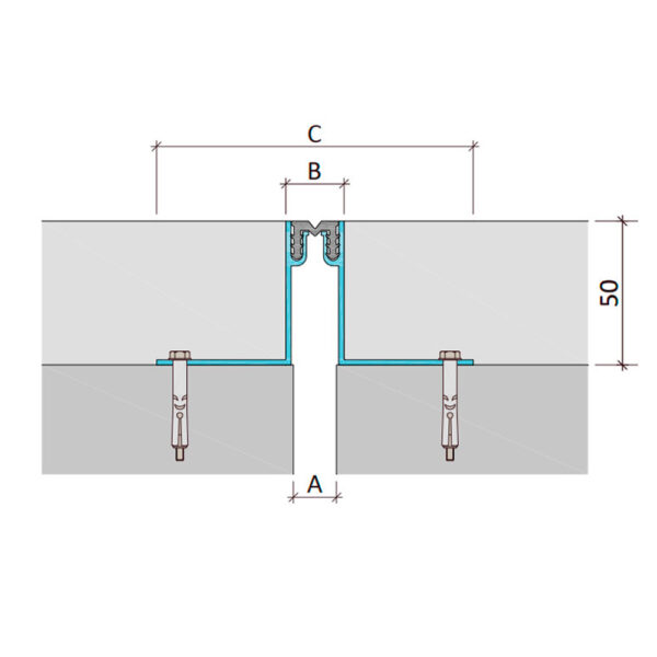Inernal dilatation profile Aquastop ДШЛ-50/035
