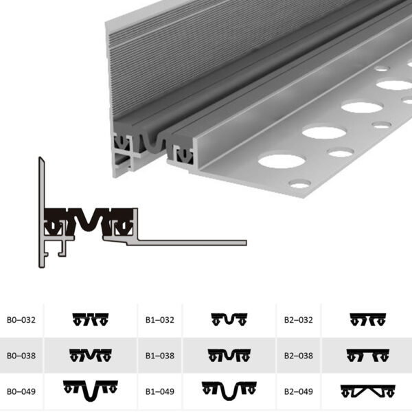 Inernal dilatation profile Aquastop ДШВ-20-УГЛ/030 В0-032
