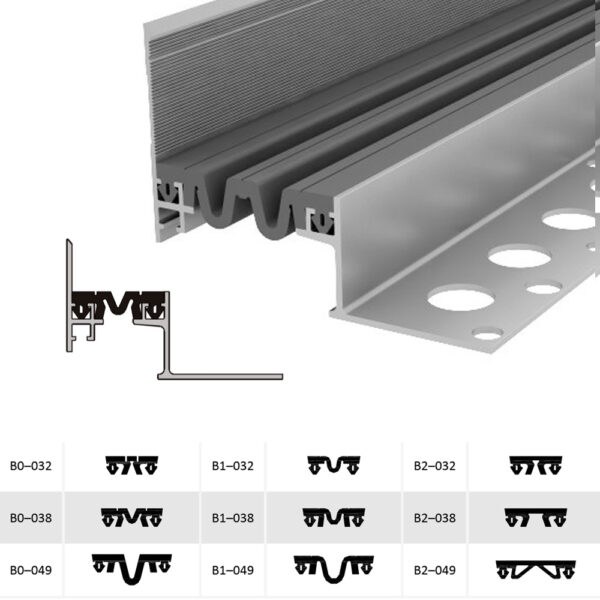 Inernal dilatation profile Aquastop ДШВ-35-УГЛ/045 В1-049