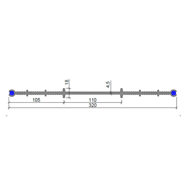 Waterstop-Aquastop-ХВН-320-(2х8)-ПВХ